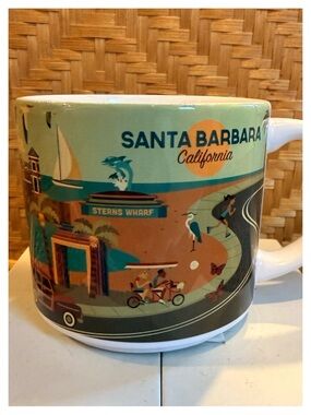 Starbucks Santa Barbara California Discovery Series Scenic Ceramic Mug